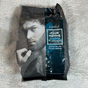 ITALWAX Men's Barber Edition Wax Pour Homme Hot Film Wax Beads 17.64oz